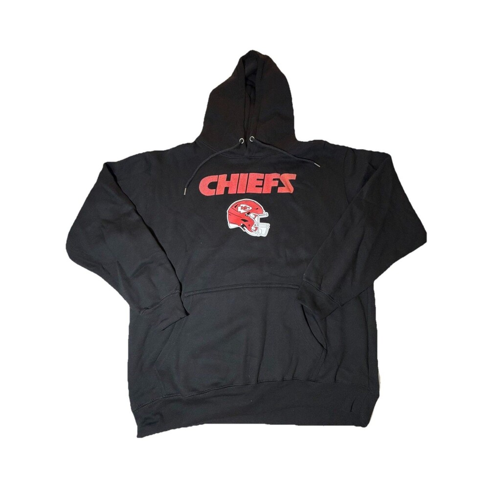New Kansas City Chiefs Fanatics Hoodie Men's Size XL Black